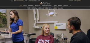 South Central Oral Surgery Website Screenshot