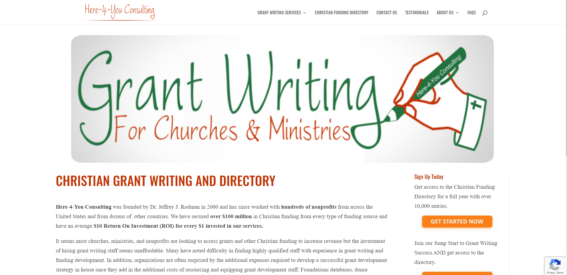 Grant Writing Site