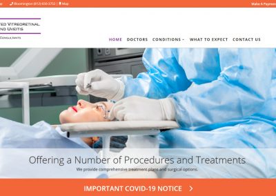 Eye Surgeon Website