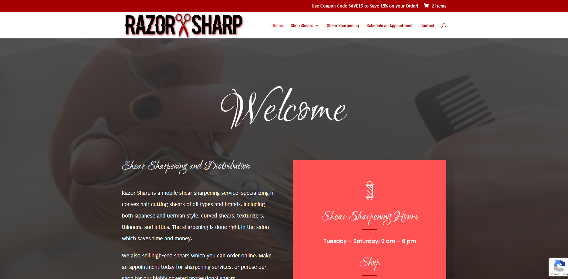 Razor Sharp Website