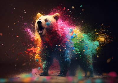 Colorful Bear