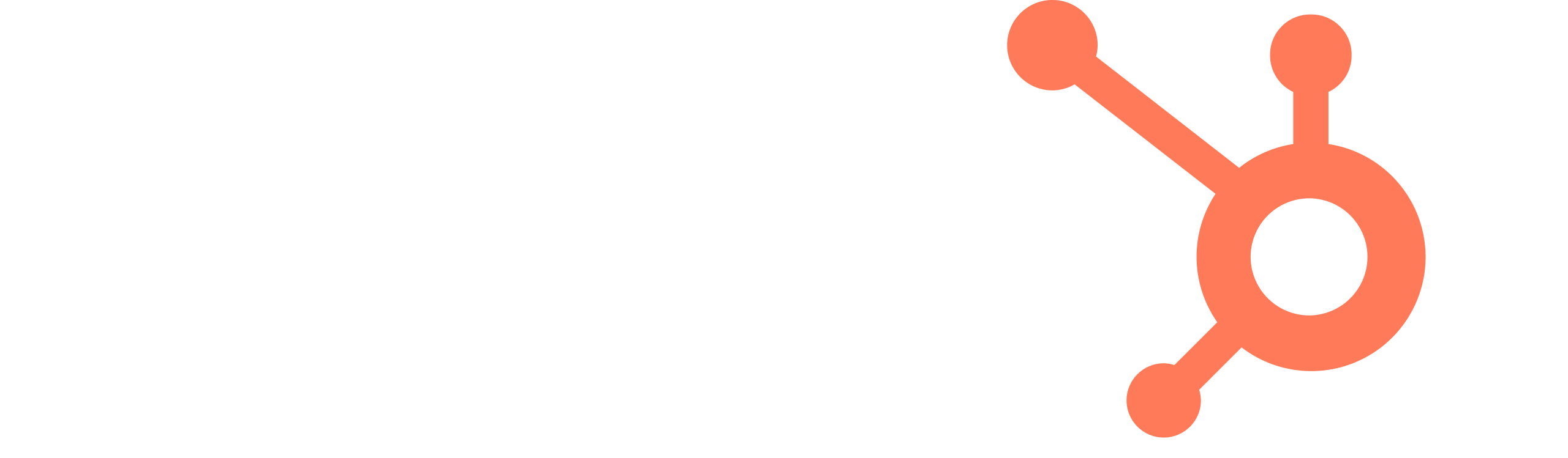 Hubspot Logo White