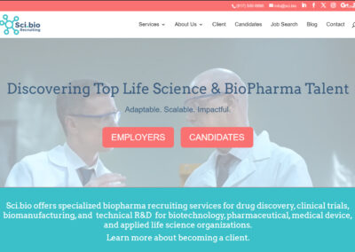 Scientific Recruiting Site